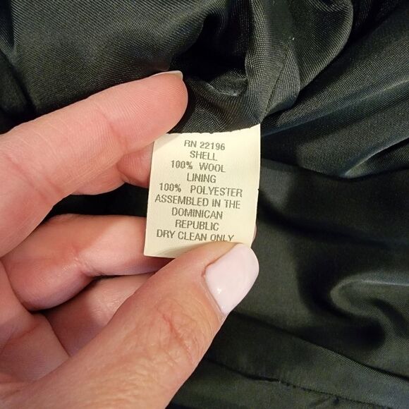 Jason Kole Double-Breasted Pea Coat Gray Size L - Picture 5 of 6